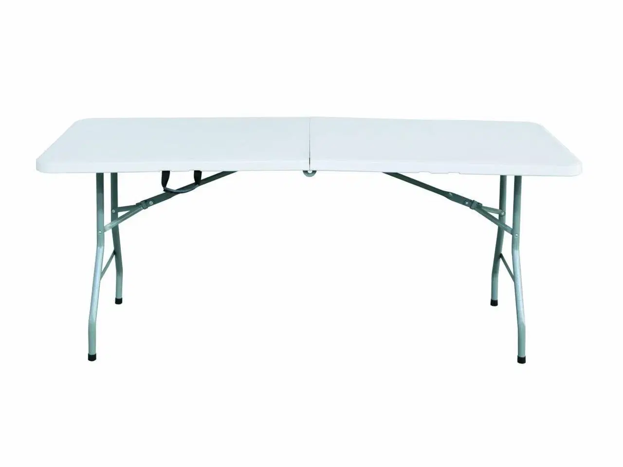 Billede 2 - Marbueno sammenklappeligt bord - hvid resin, 152 × 70 × 74 cm rektangulært