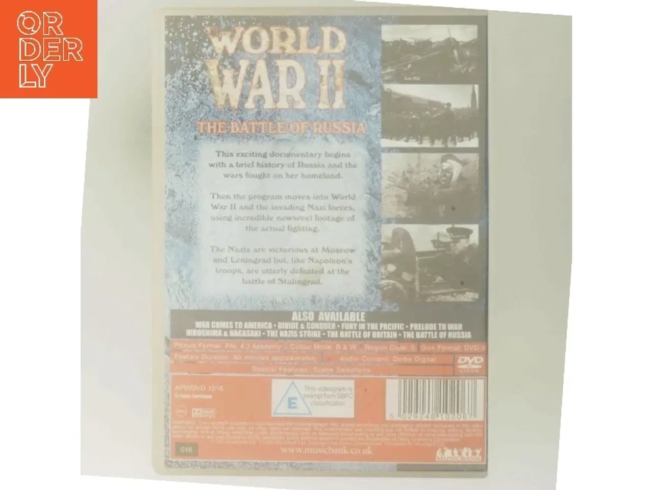 Billede 3 - World War II: The Battle of Russia (DVD)