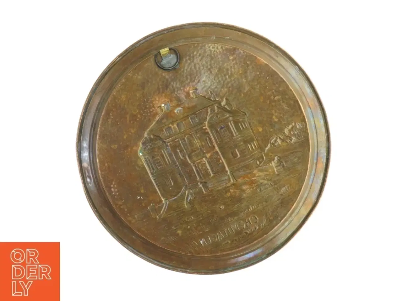 Billede 4 - Kobber fad motiv Eremitage slottet (str. Diameter 28 cm)
