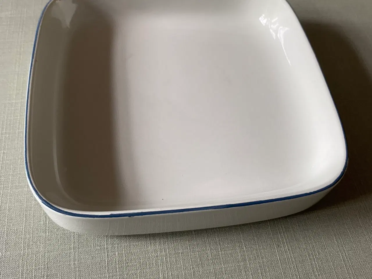 Billede 1 - Severingsfad Blåkant firkantet 14,5 cm 
