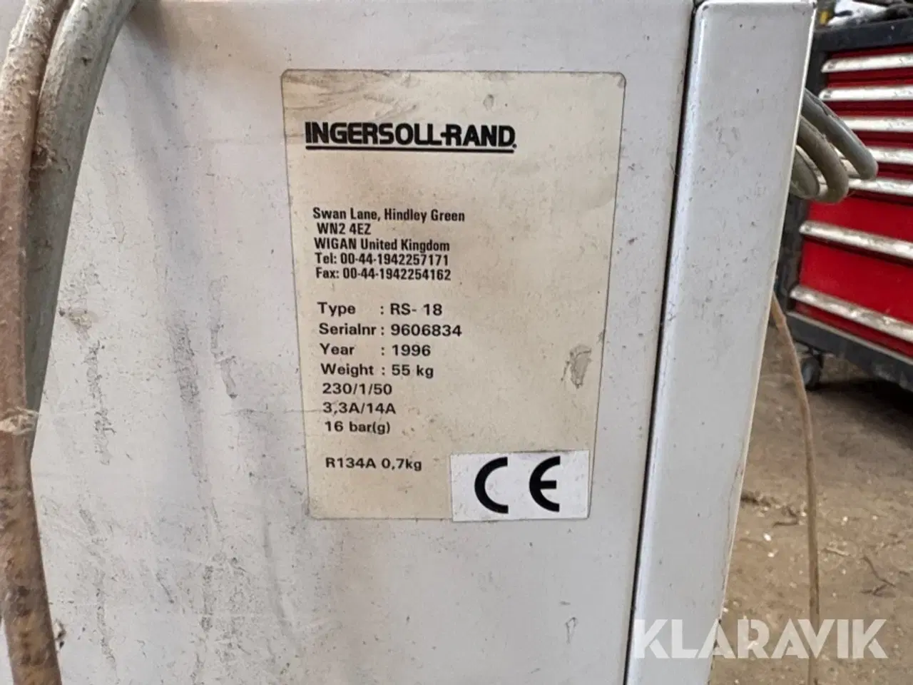 Billede 5 - Lufttørre Ingersollrand Rs-18