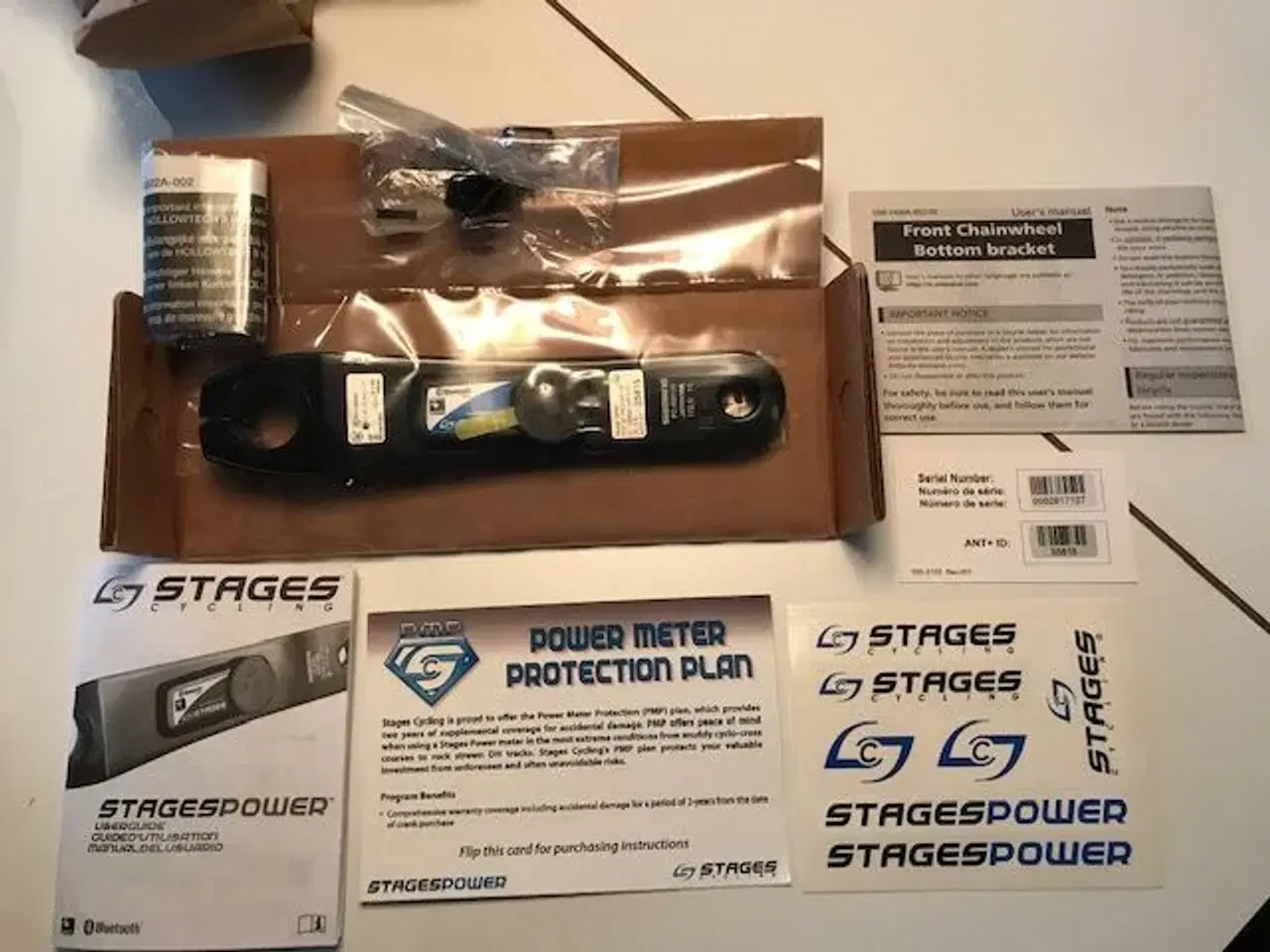 Billede 4 - Stages FC-R9100 + Dura Ace 9100 Watt kranksæt 