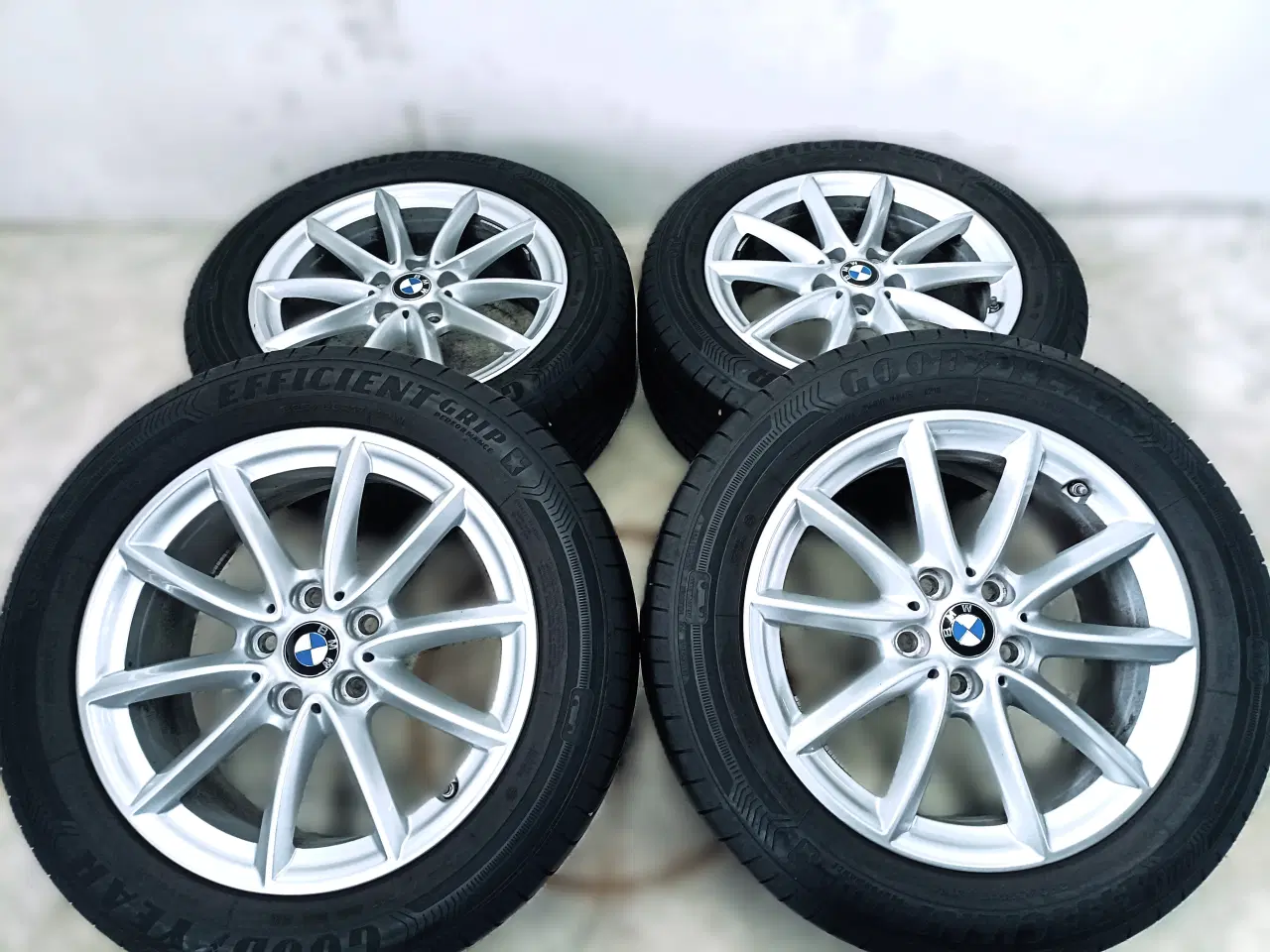 Billede 3 - 5x112 17" ET52 nav 66,6ø BMW sommersæt inkl.TPMS