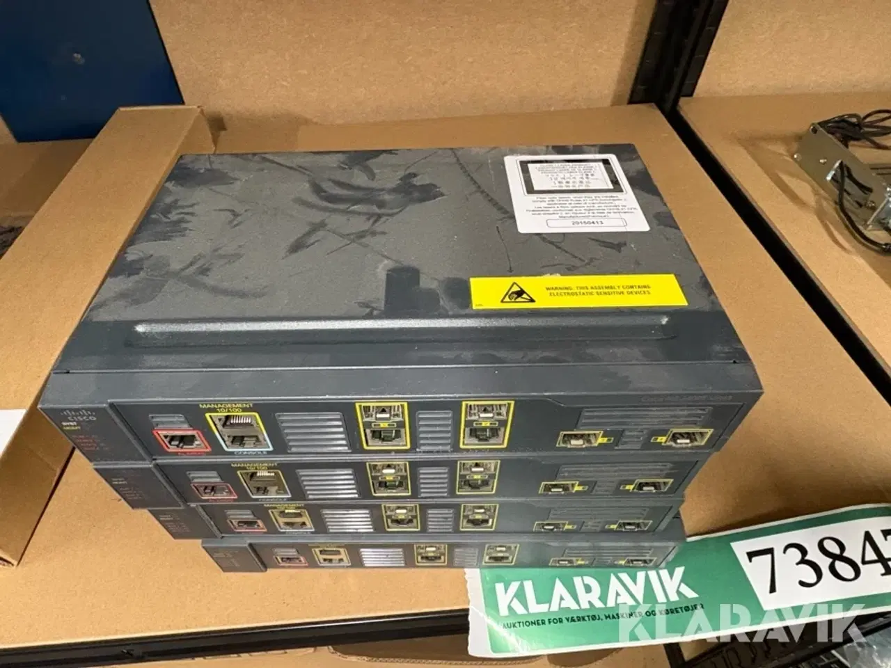 Billede 3 - Ethernet switch Cisco ME-3400EG 2CS-A 4 styk