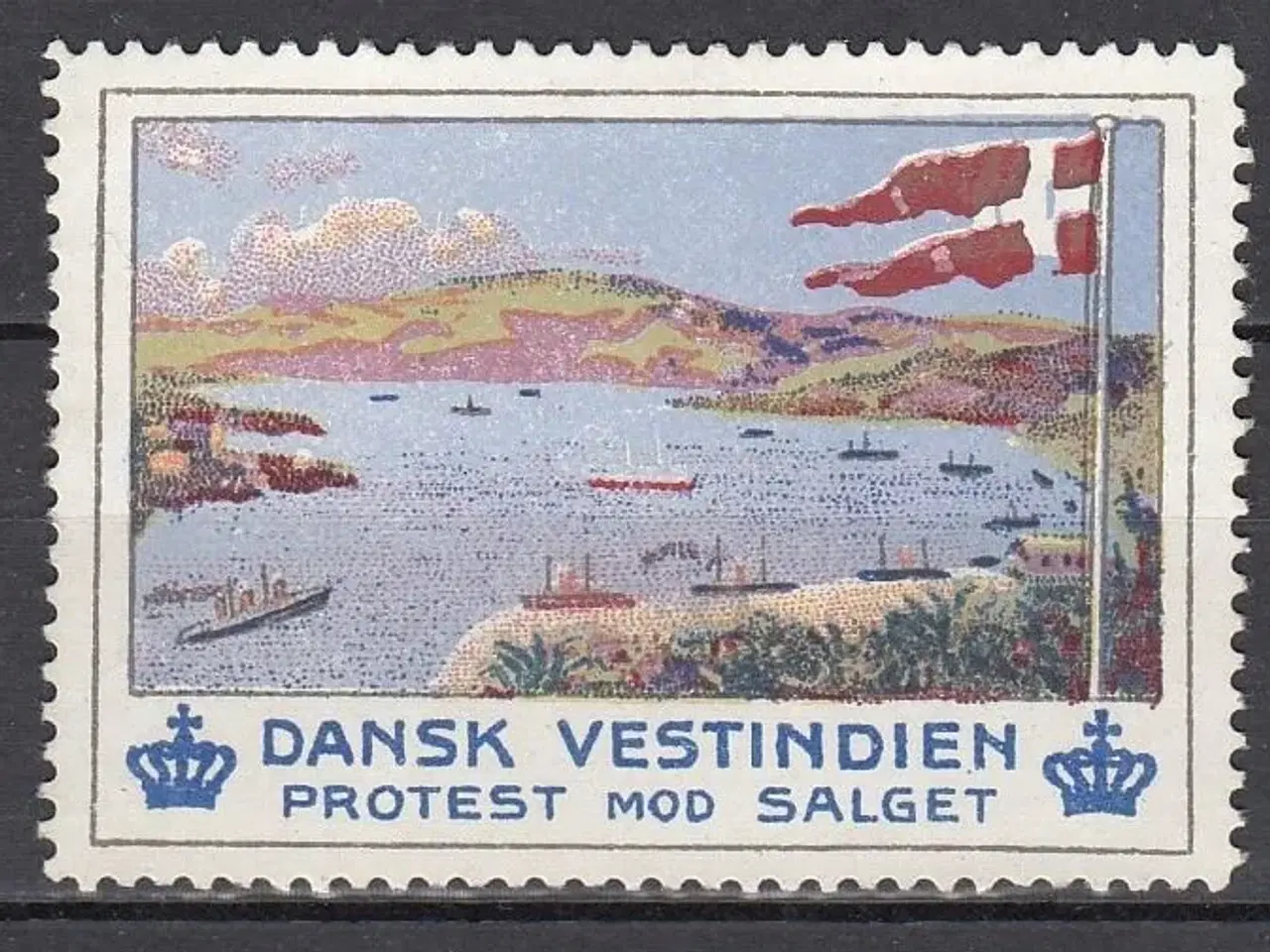 Billede 1 - Købes - frimærker fra Dansk Vest Indien