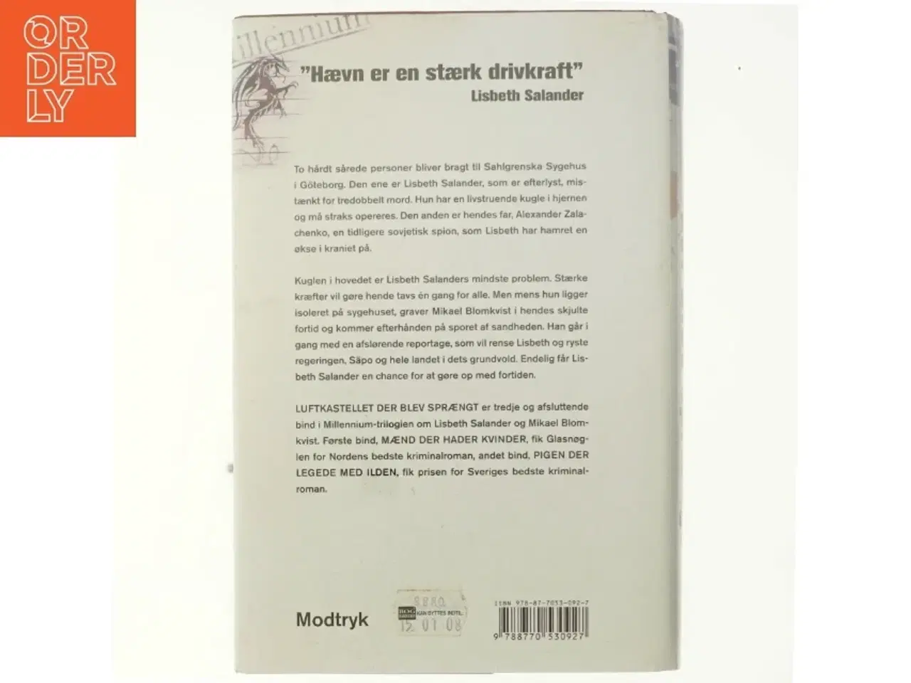 Billede 3 - Luftkastellet der blev sprængt af Stieg Larsson.