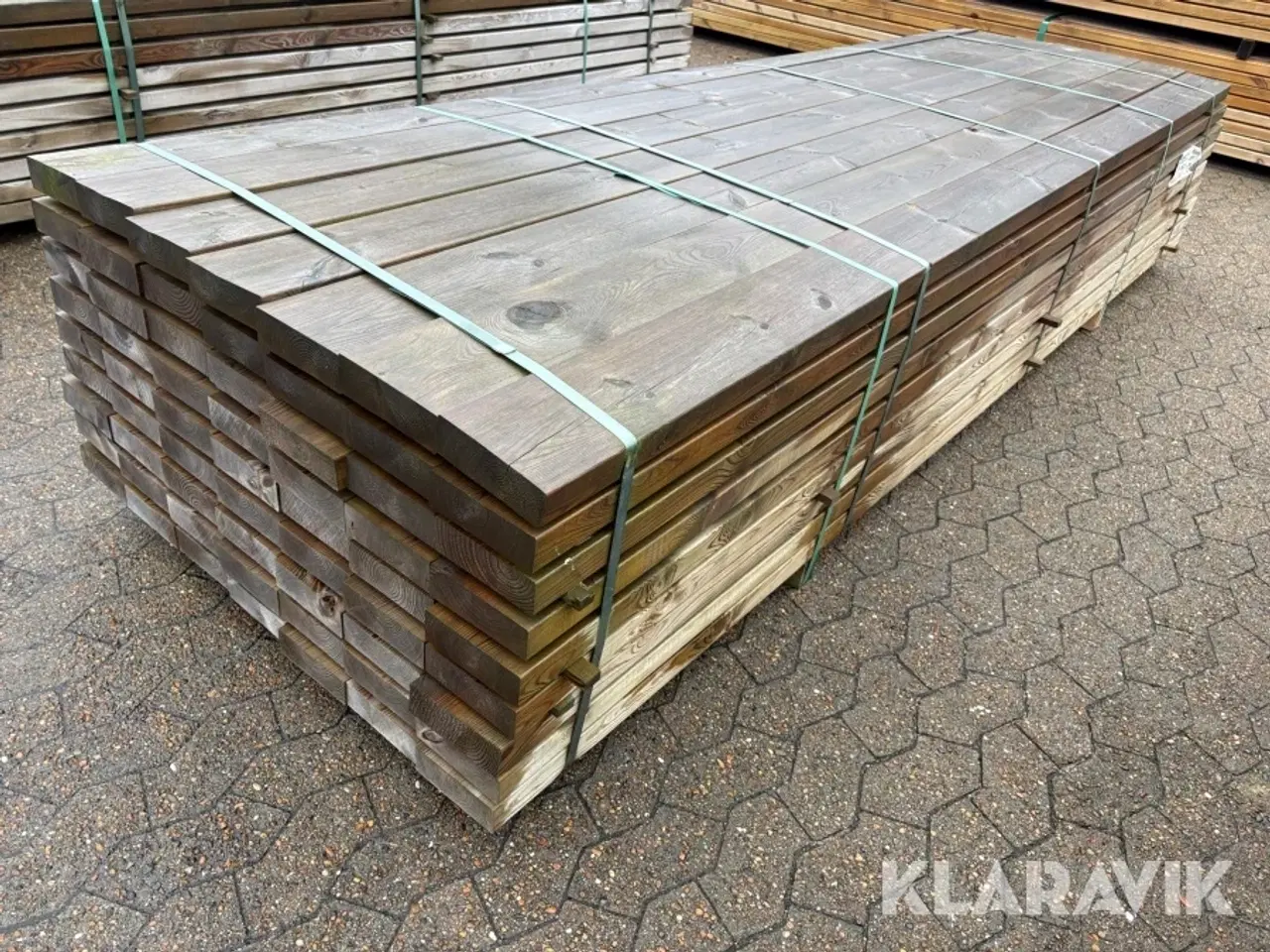 Billede 3 - Trykimprægnerede Reglar- 63 styks