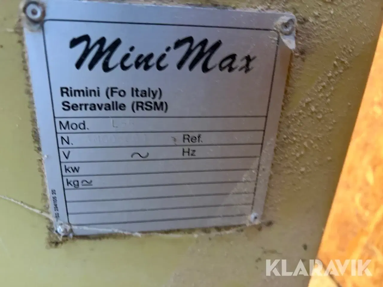 Billede 6 - Båndpudser MiniMax L55