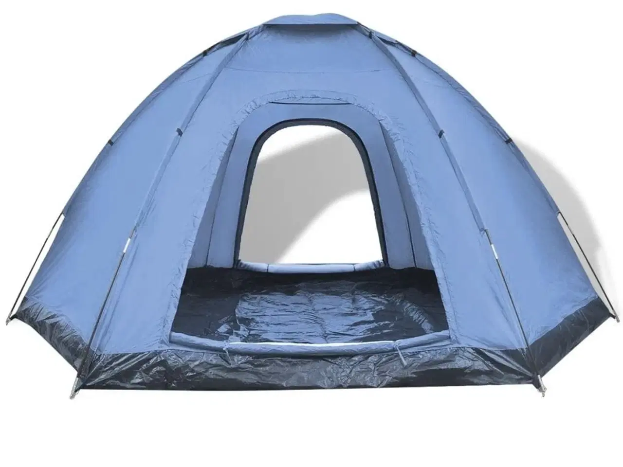 Billede 5 - 6-personers telt blå