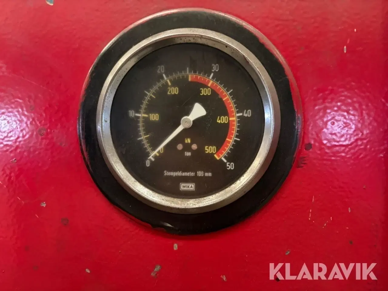 Billede 7 - Hydraulisk værkstedspresse