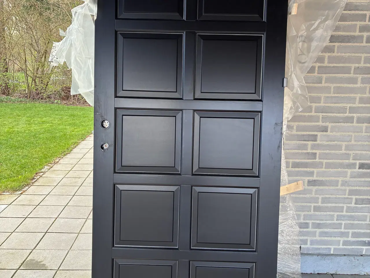 Billede 1 - Sort Rationel Facadedør
