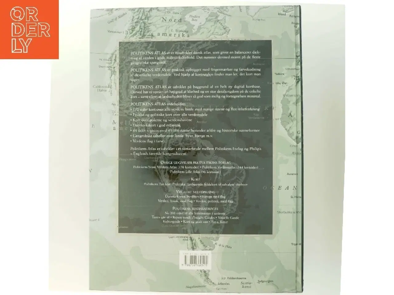 Billede 3 - Politikens atlas : verdensatlas med 112 kortsider af Jesper Groftved (Bog)