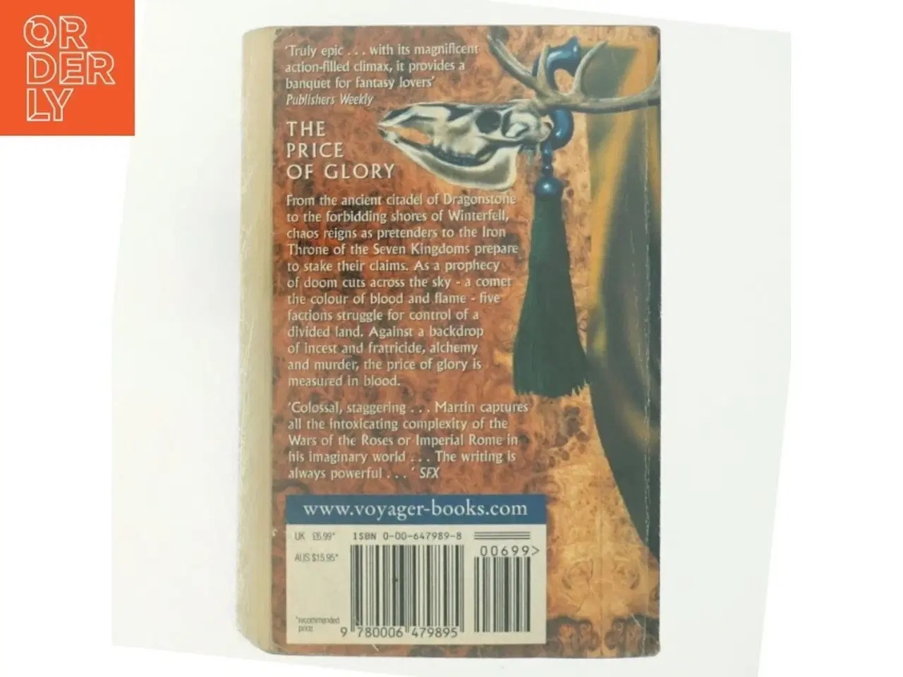 Billede 3 - A clash of kings af George R. R. Martin (Bog)