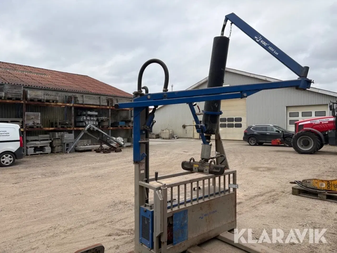 Billede 3 - Kantstensløfter Alvac 1600 Lux vakuum