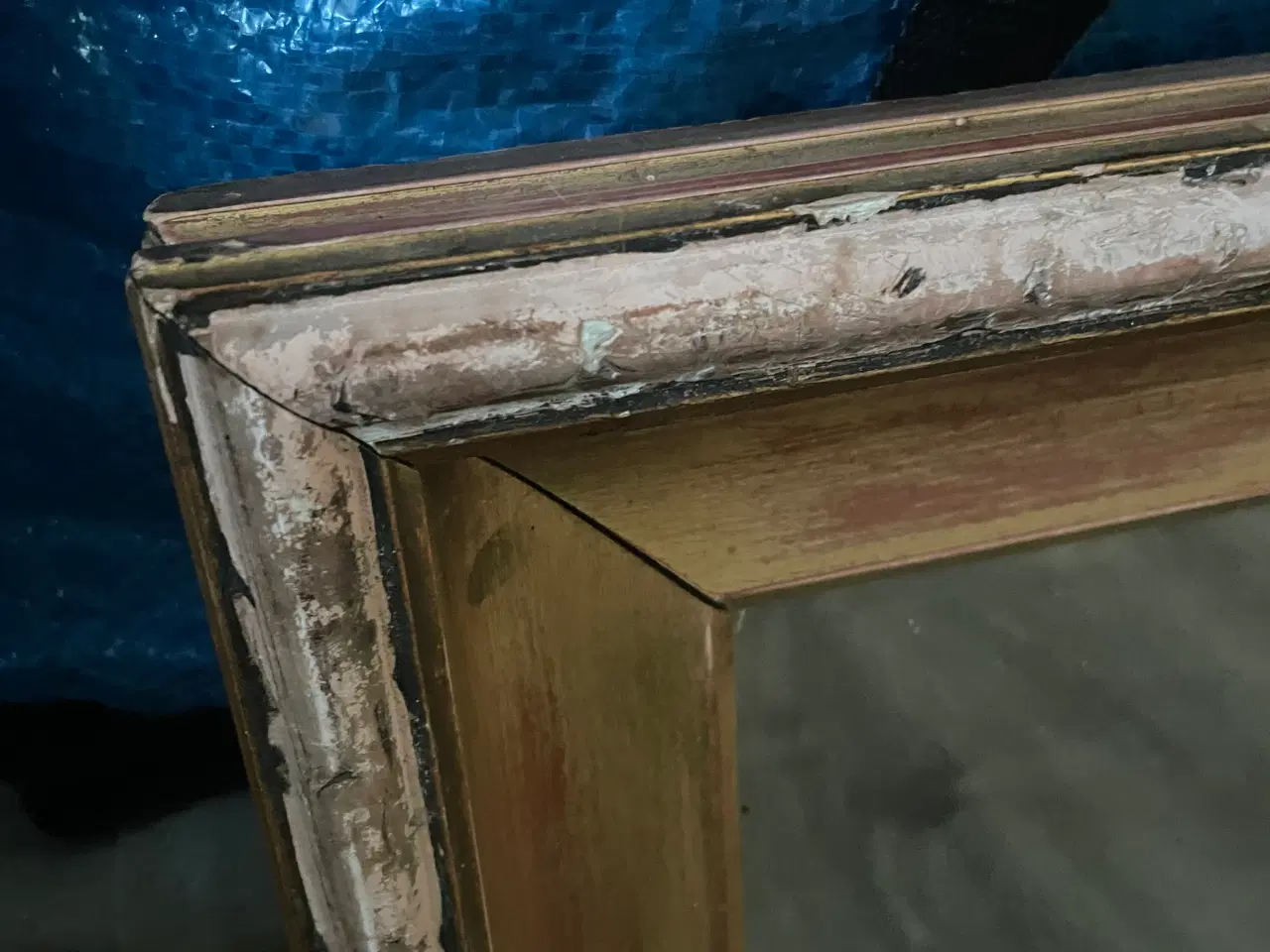 Billede 2 - Guld spejl