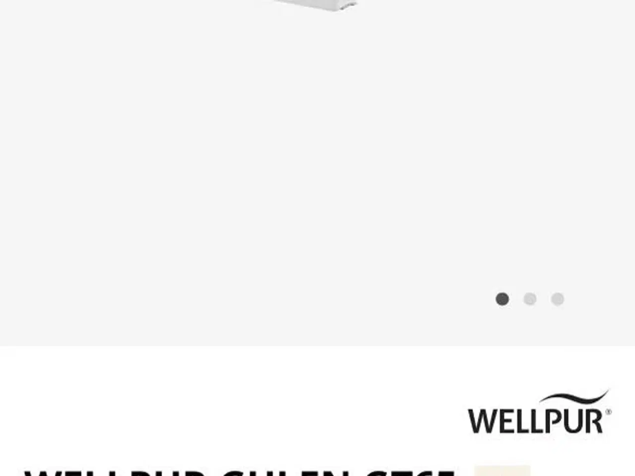 Billede 5 - IKEA SNARUM SENg+Wellpour topmadras+ kappelagn