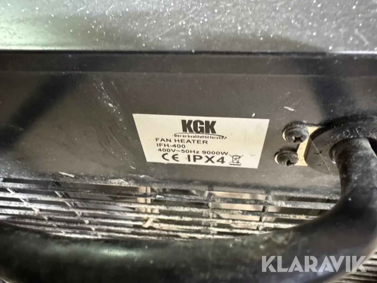 Billede 5 - Varmeblæser KGK IFH-400