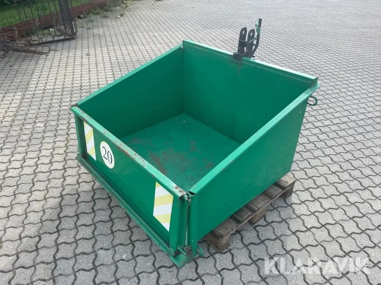 Billede 1 - Transportkasse DK-TEC med tip funktion