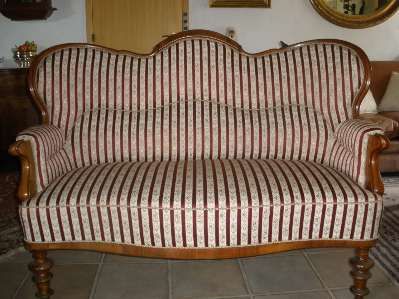 Billede 1 - Antik sofa 2½ personers