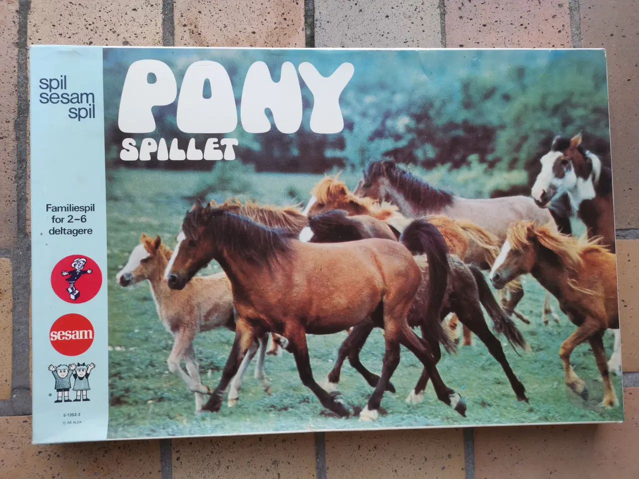 Billede 1 - Pony Spillet Brætspil fra Sesam - Ponyspillet