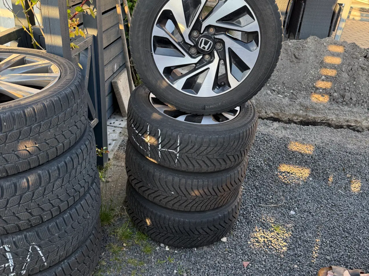Billede 1 - Vinterdæk til Honda 