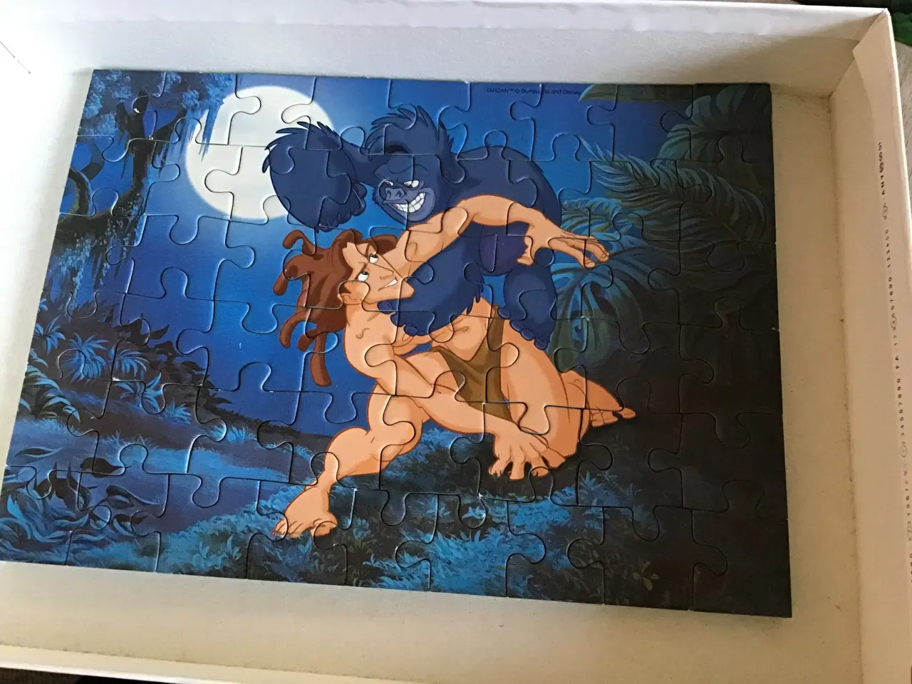 Billede 4 - Disney puslespil Tarzan Educa kvalitet