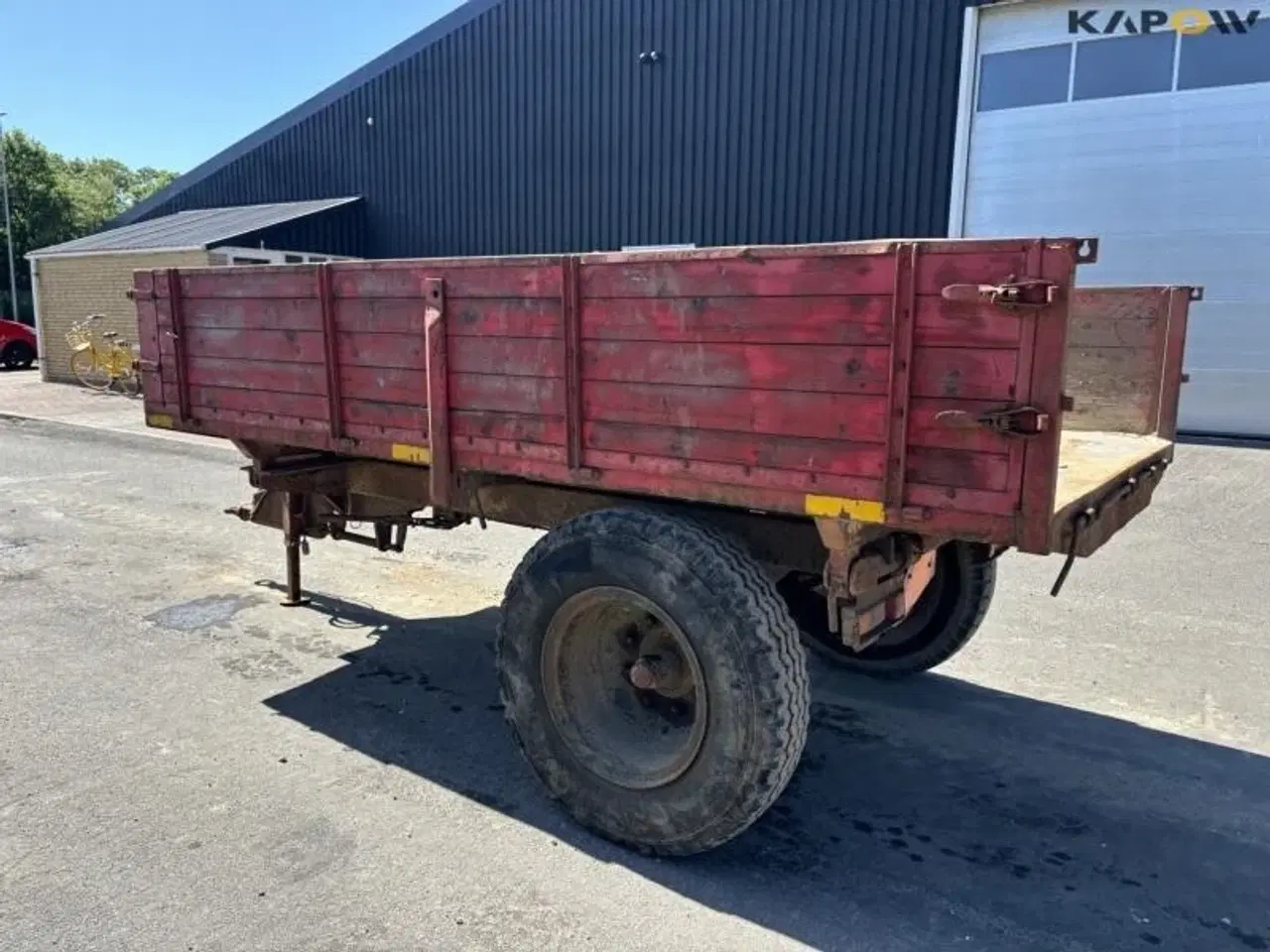 Billede 7 - - - - Tipvogn med hydraulisk bremser