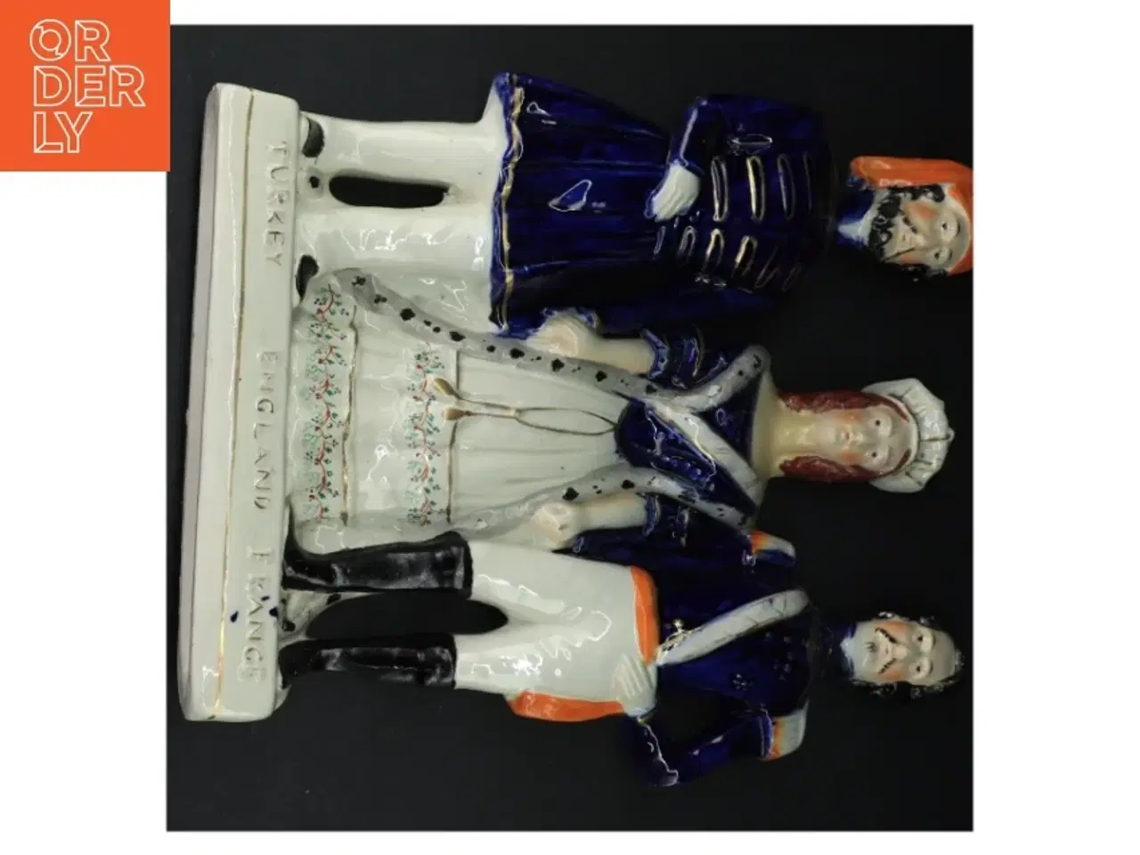 Billede 5 - Keramisk figurgruppe, Turkey, England, France