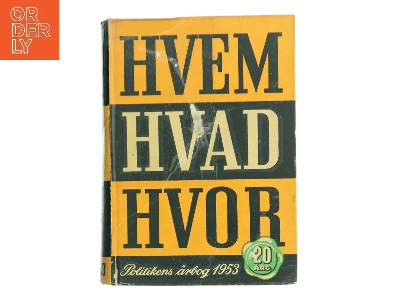 Billede 1 - HVEM HVAD HVOR af <Bogredaktionen< (Bog)