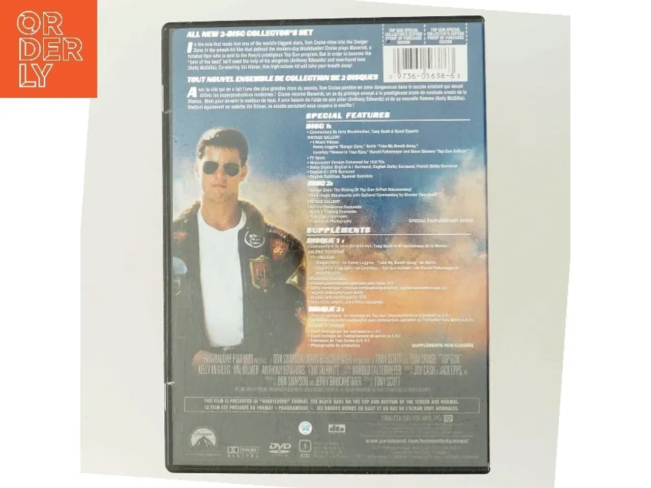 Billede 3 - Top Gun med Tom Cruise (DVD)