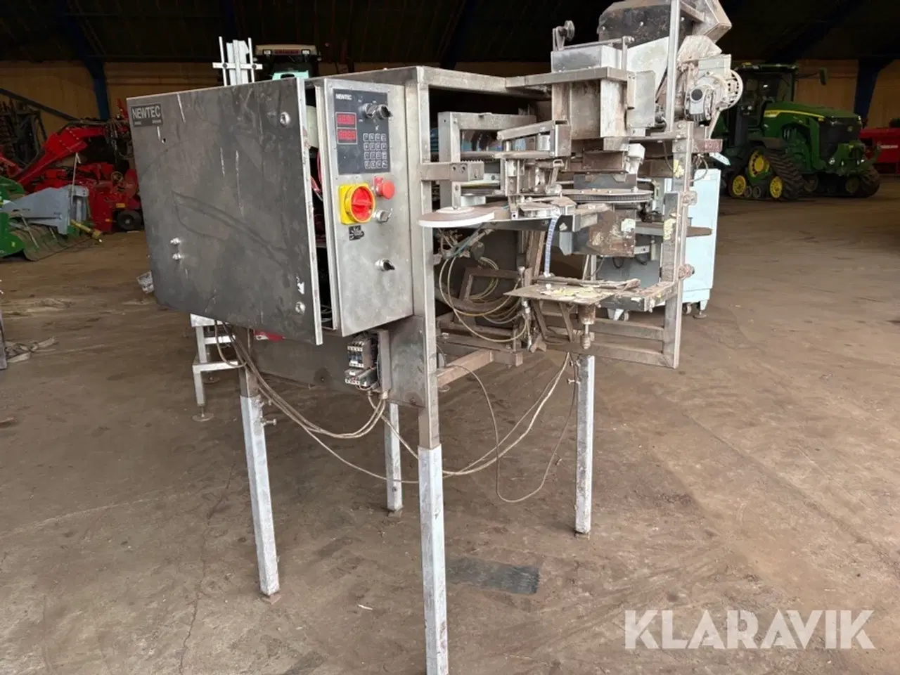 Billede 1 - Pose pakkemaskine til bøjleposer NewTec VB40 i rustfri stål