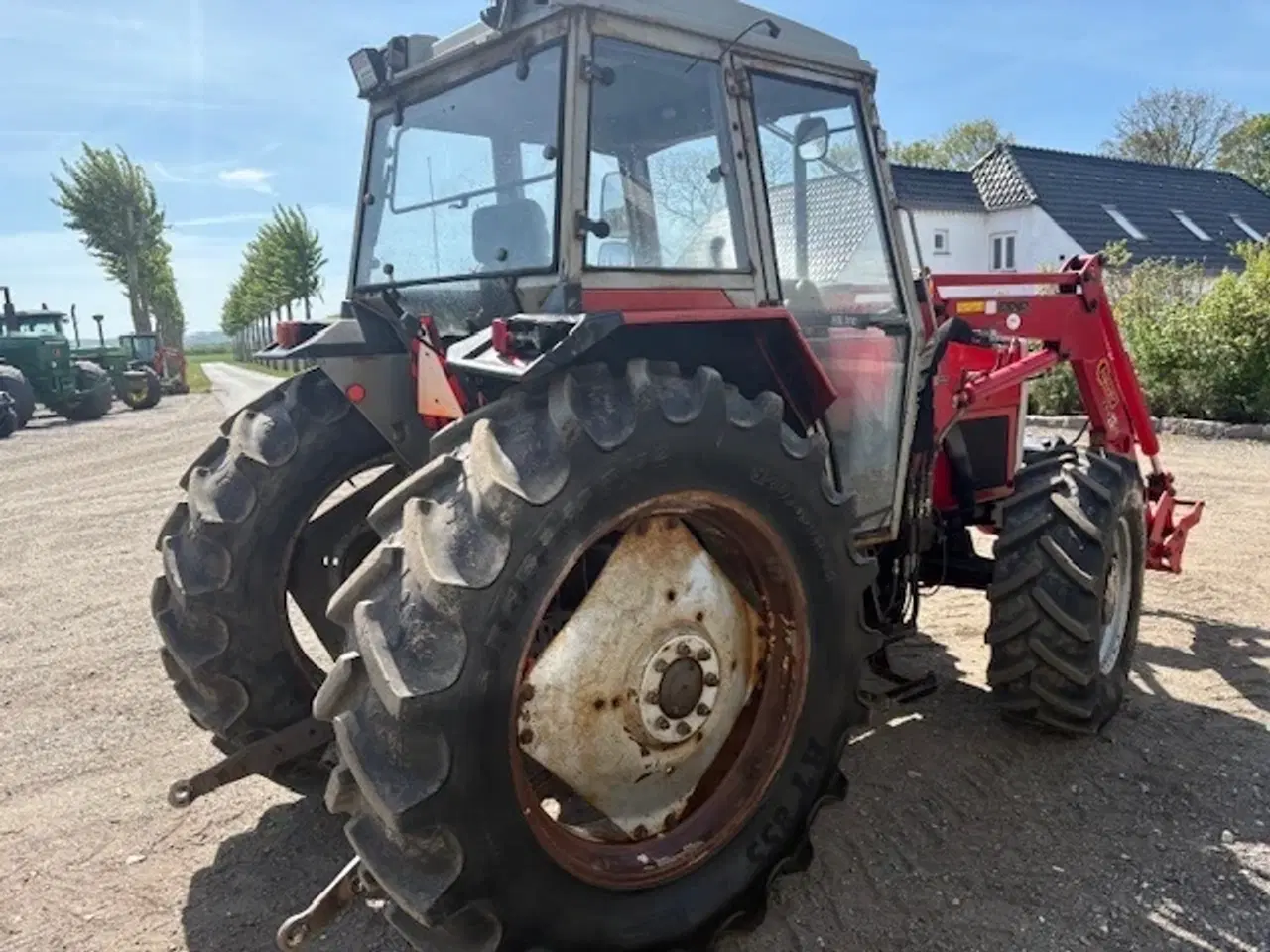 Billede 8 - Massey Ferguson 375 M. HAUER POM 90 FRONTLÆSSER