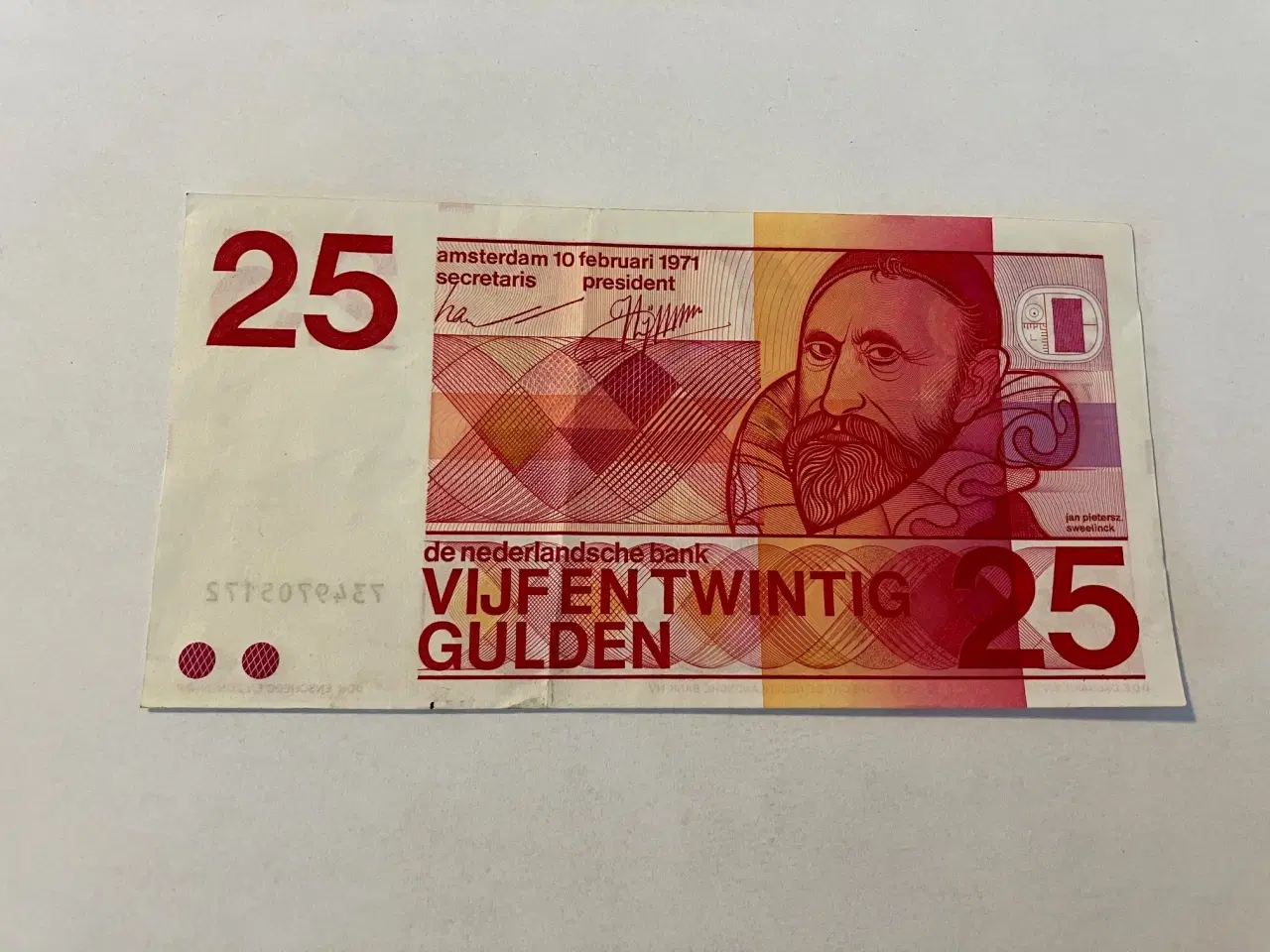 Billede 1 - 25 Gulden 1971 Netherlands