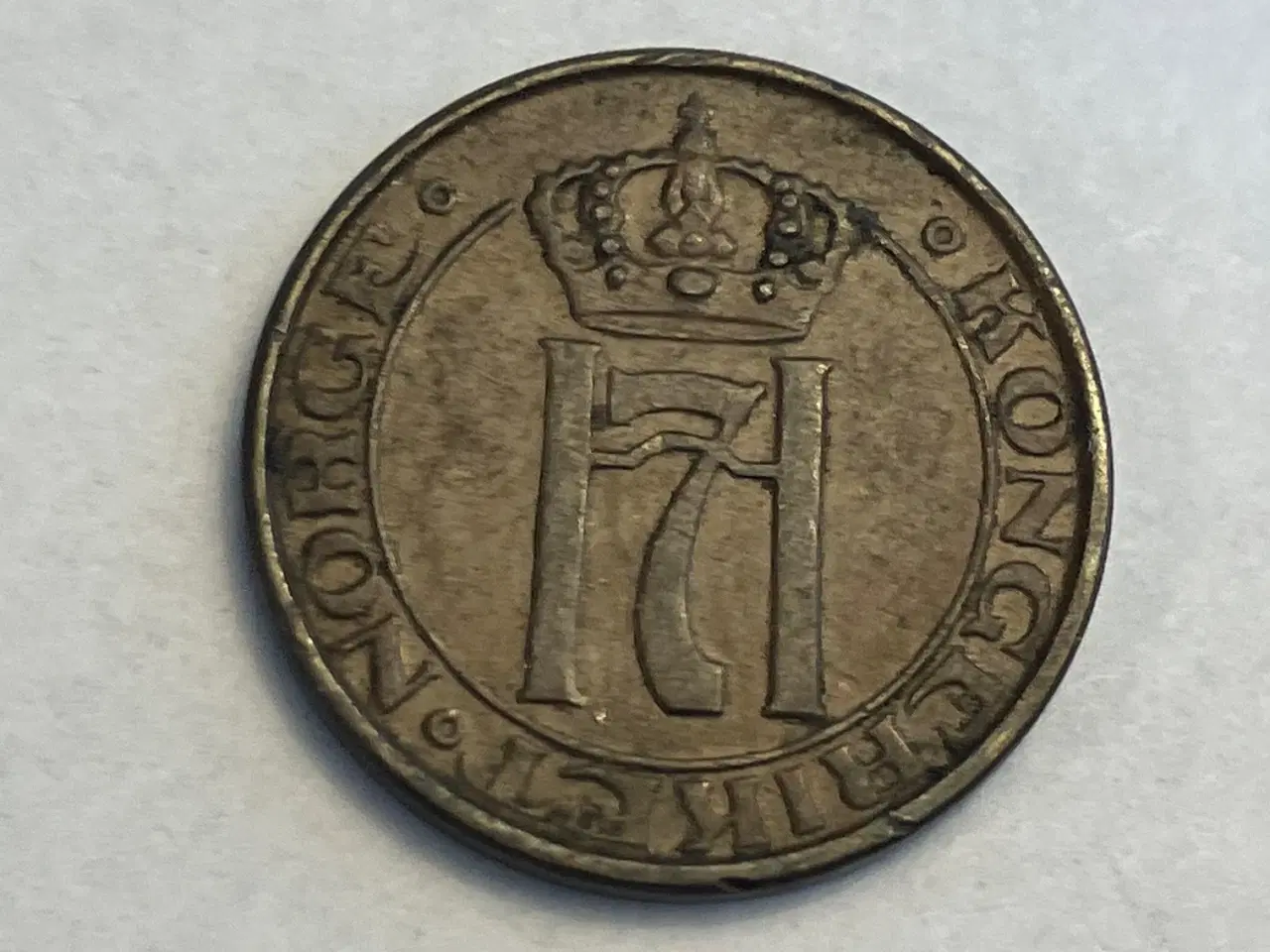 Billede 2 - 1 Øre 1950 Norge