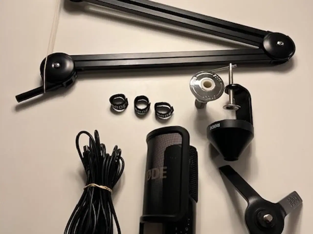 Billede 1 - Røde NT mikrofon med PSA1 studio arm