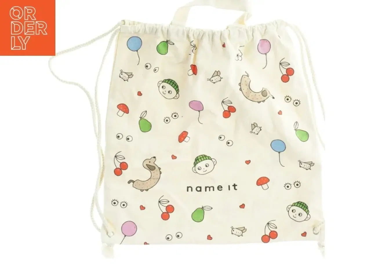 Billede 4 - stofpose med snoretræk fra Name It (str. 37 x 38 cm)