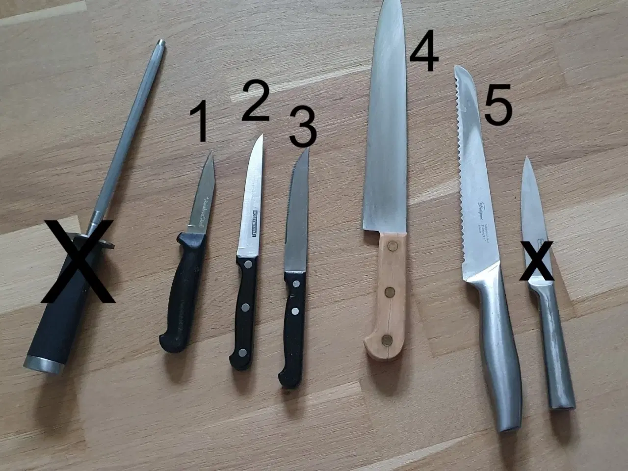 Billede 1 - Køkkenknive