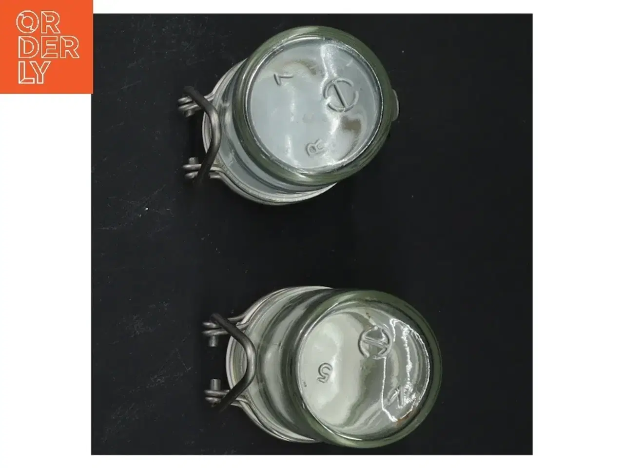 Billede 3 - Glaskrukker med låg (str. 9 cm)