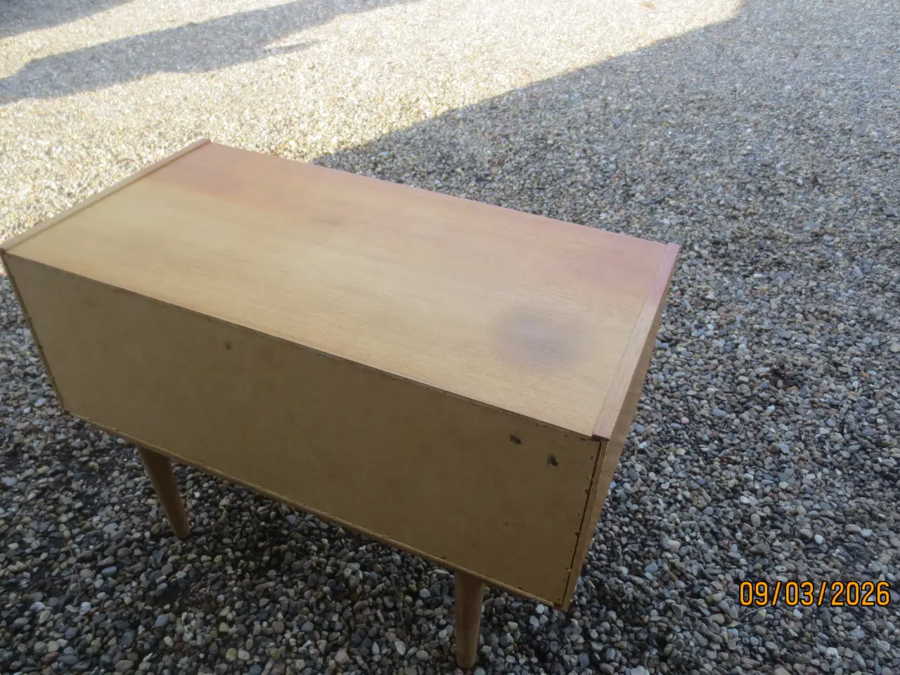 Billede 4 - 1 stk Kommode Egetræ med 2 skuffer
