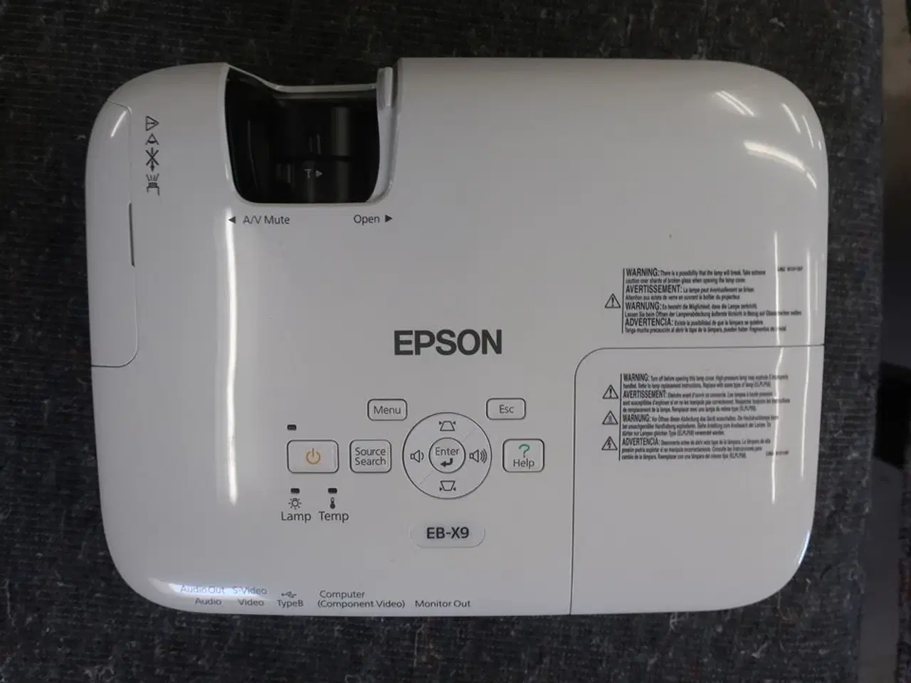 Billede 2 - Projektor EPSON EB-X9 H375B