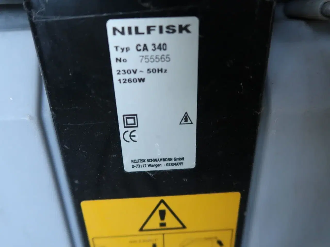 Billede 4 - gulvvasker, Nilfisk CA 240