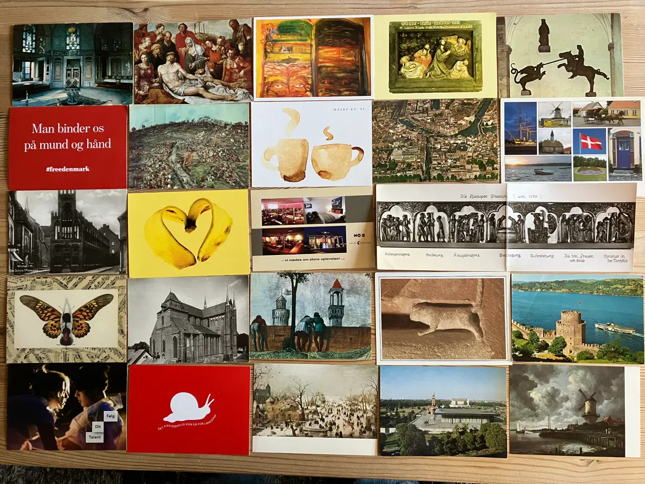 Billede 8 - 4x100 Postkort GO-CARD, reklame- og kunstpostkort