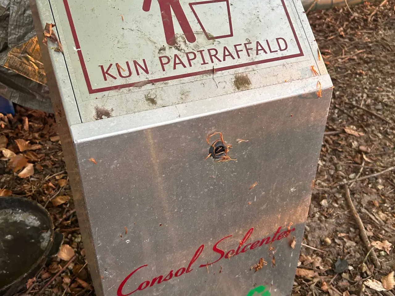 Billede 1 - Alu skraldespand 