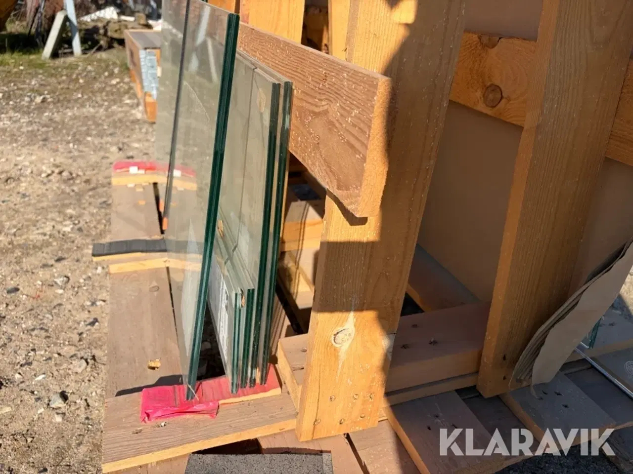 Billede 4 - Hærdet glasplader assorteret størrelser Svane glas 18 styk