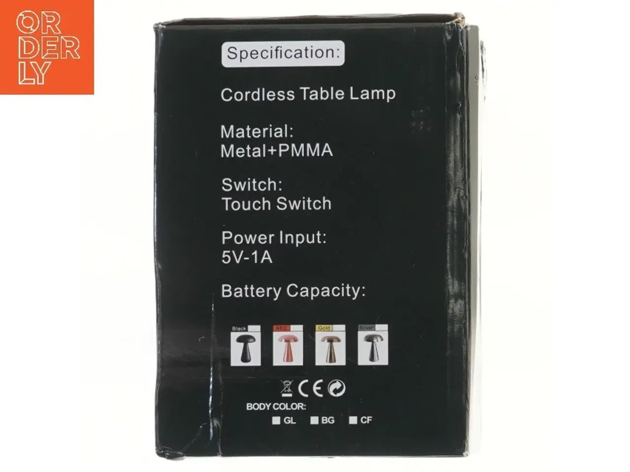 Billede 3 - LED bordlampe i kobber (str. 20 cm)