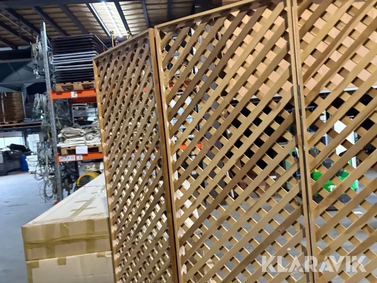 Billede 11 - Rumdeler Teaktræ 8styk