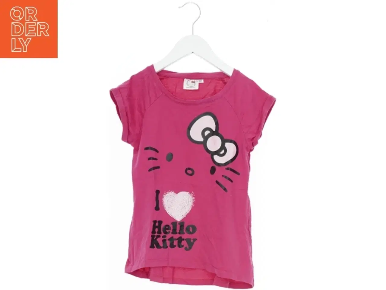 Billede 1 - Hello Kitty T-shirt fra Sanrio (str. 128)