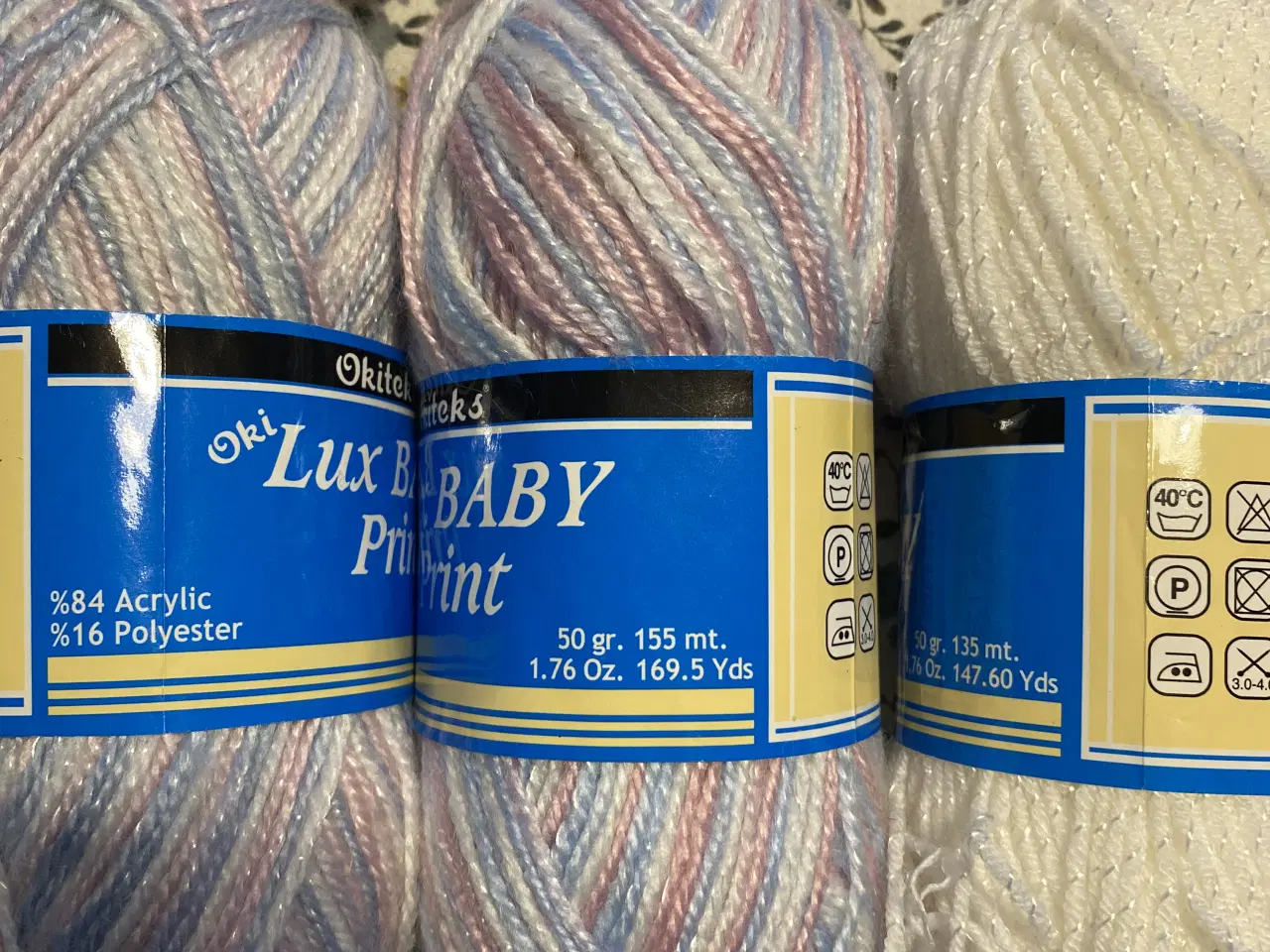 Billede 2 - Oki Lux baby / Oki baby garn