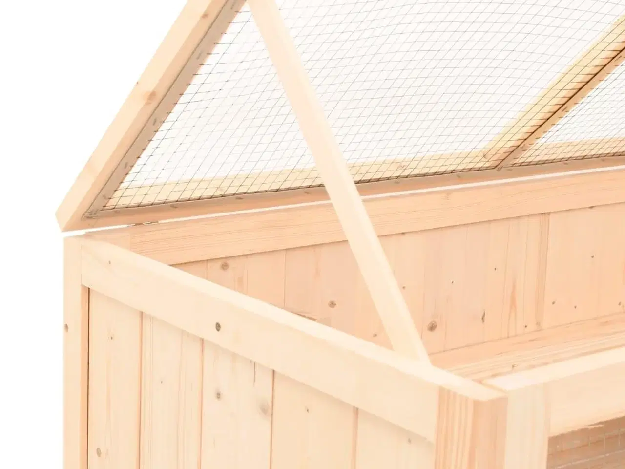 Billede 8 - Hamsterbur 89,5x45x45 cm massivt træ gran