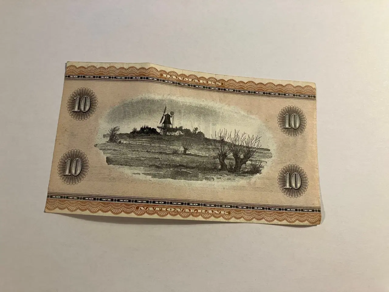 Billede 2 - 10 Kroner 1971 Erstatningsseddel